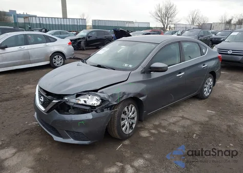 2017 Nissan Sentra S из США, поврежденный, VIN 3N1AB7AP9HY355532